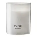 Doftljus white garden 9,5x8 cm vit
