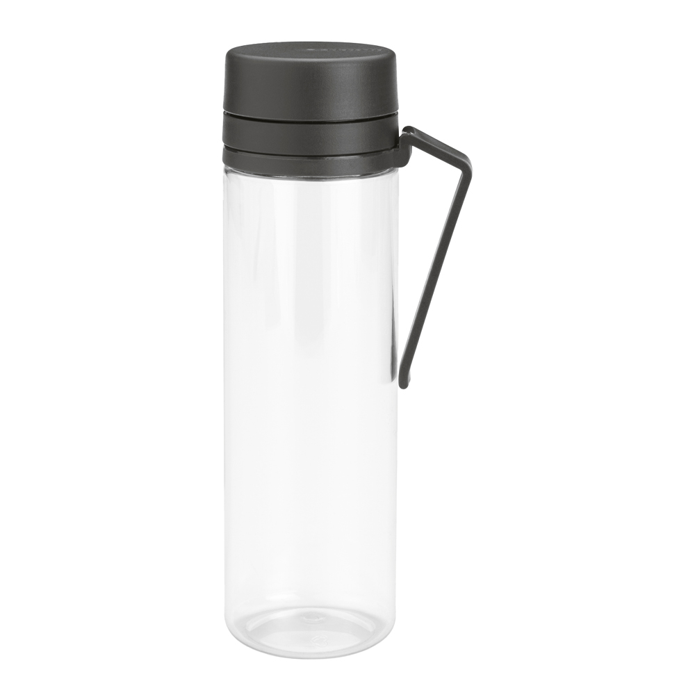 Brabantia - Make & Take juomapullo siivilällä 0,5 l tummanharmaa