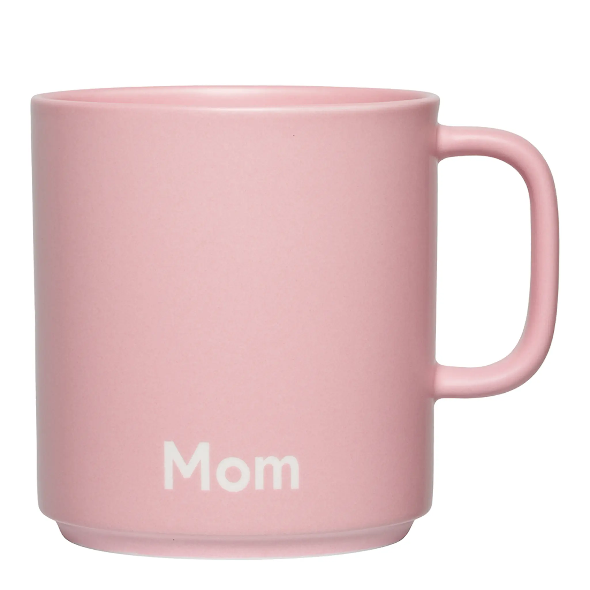 Design Letters Favourite Mugg med öra MOM 25 cl Creole pink
