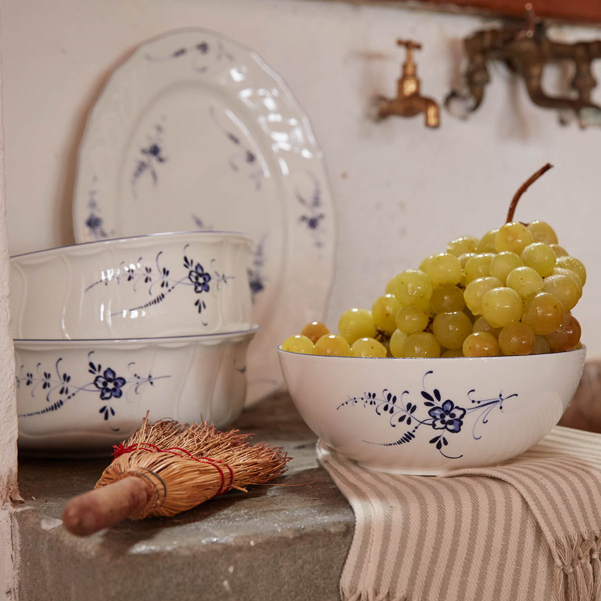 Villeroy & Boch Vieux Luxembourg salladsskål 1,9 L vit