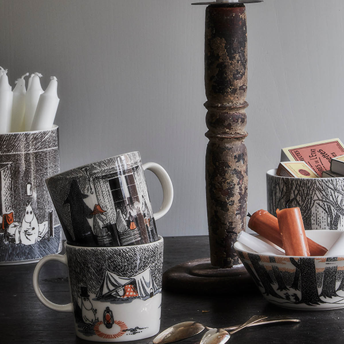 Moomin Arabia Frokostbolle 15 cm Tro mot opprinnelsen