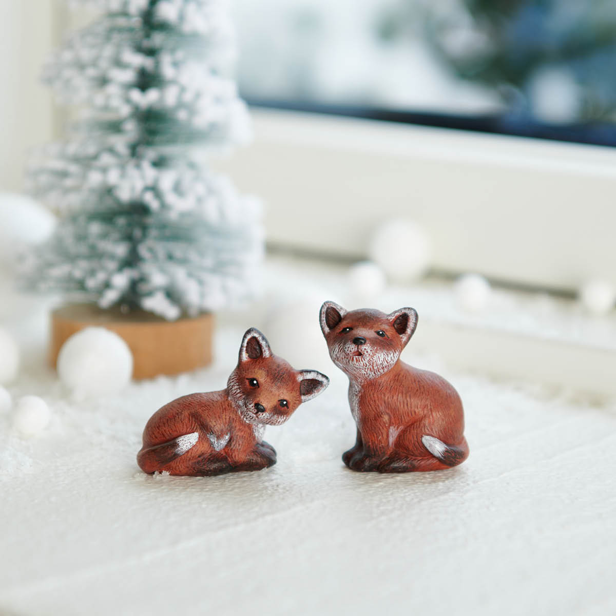 Klarborg Rävungarna Silla & Pajk 4 cm