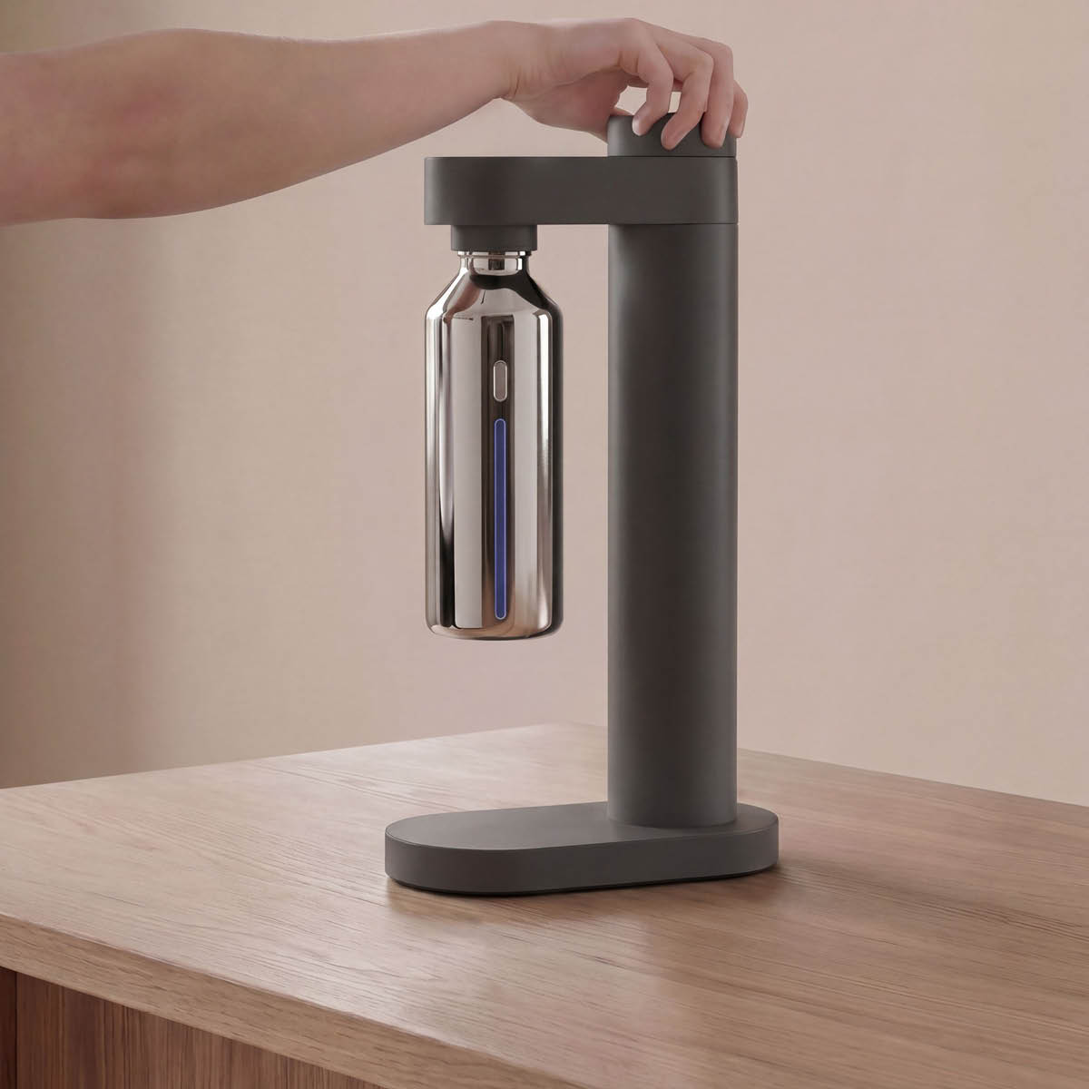 Stelton Brus flaska till kolsyremaskin 0,8 L steel