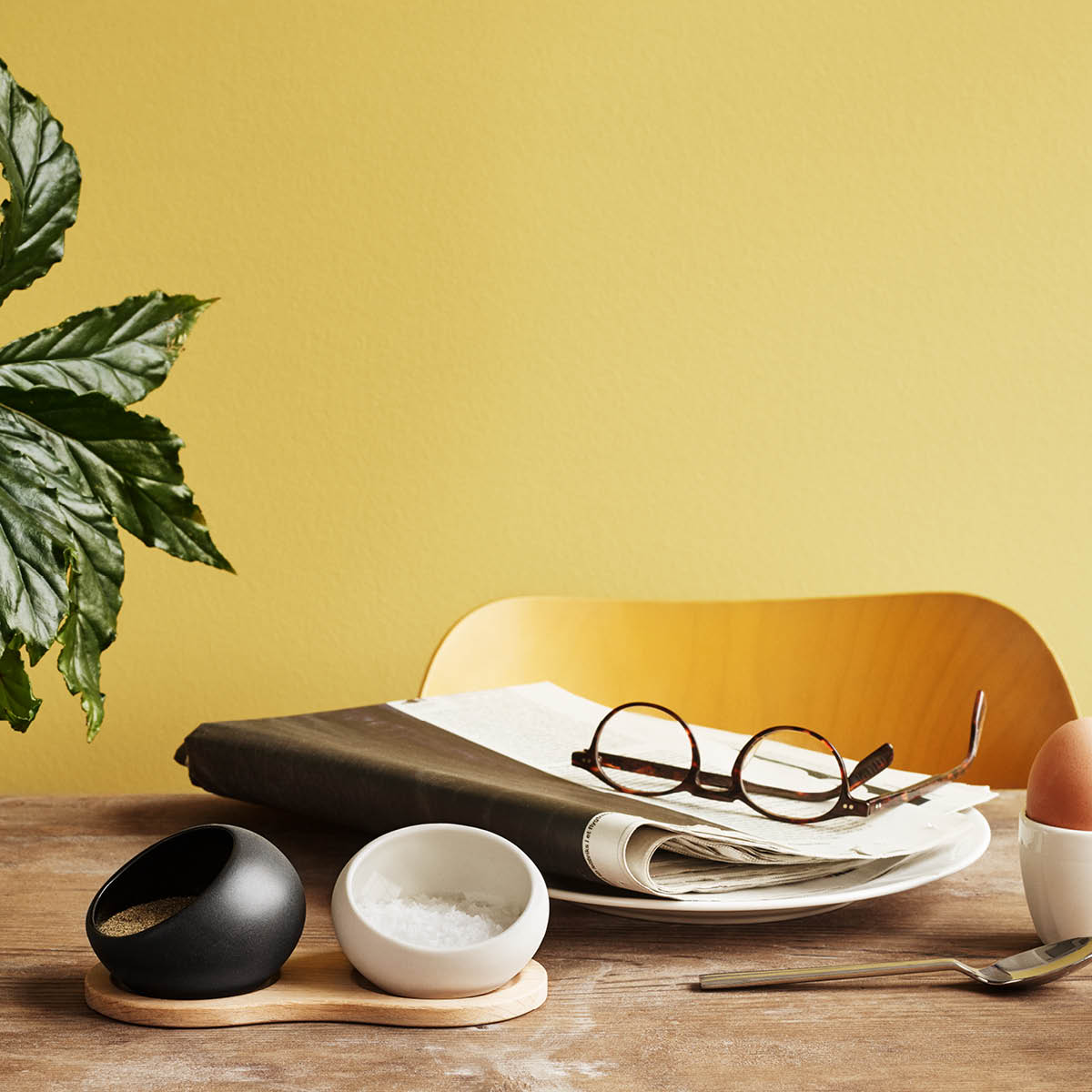 Rosendahl Ro Salt- Och Pepparkar H6,5 cm Vit