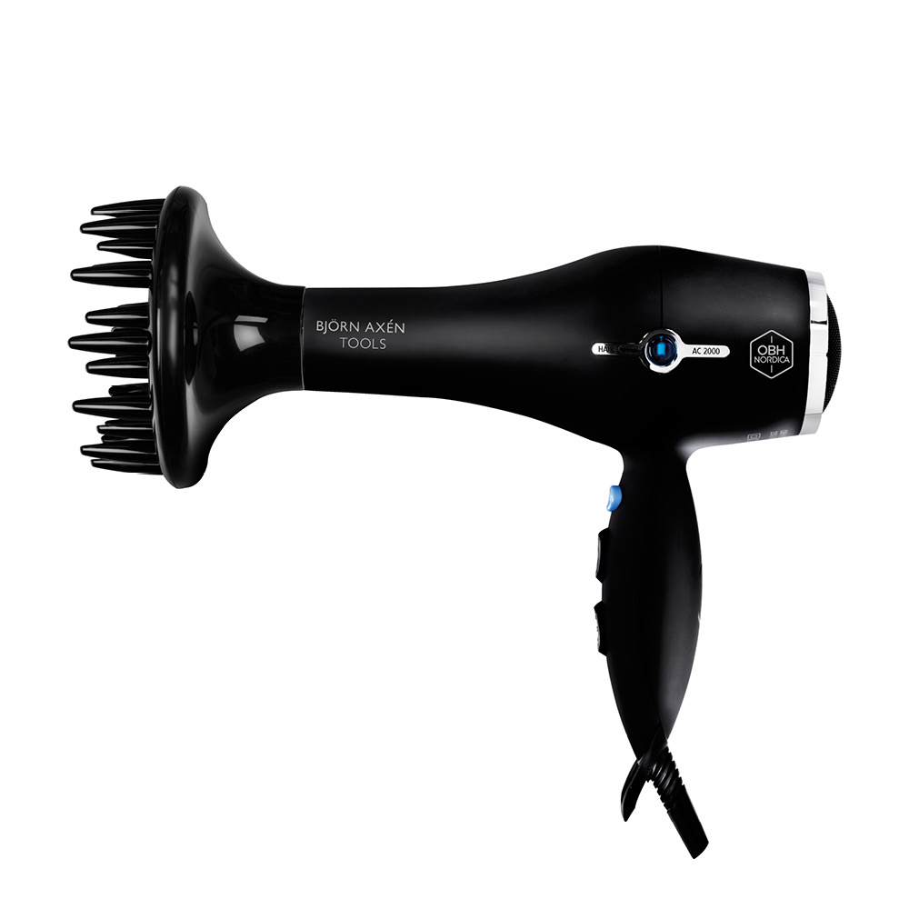 OBH Nordica Björn Axén AC 2000 hårfön 5195 svart