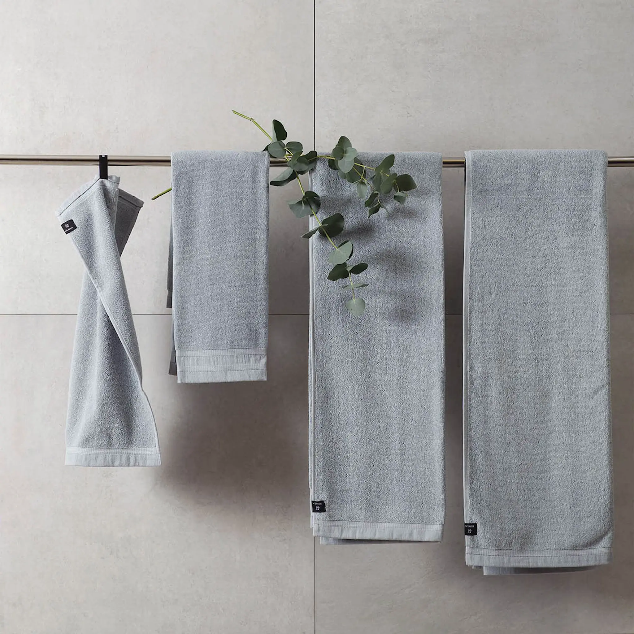 Himla Lina handduk bomull/linne 50x70 cm cool