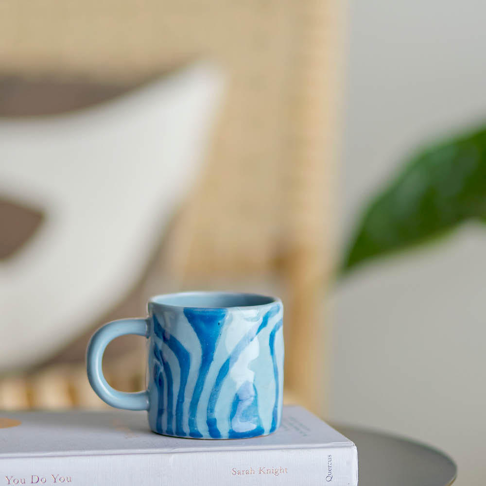 Bloomingville Ninka Mugg 25 cl Blå