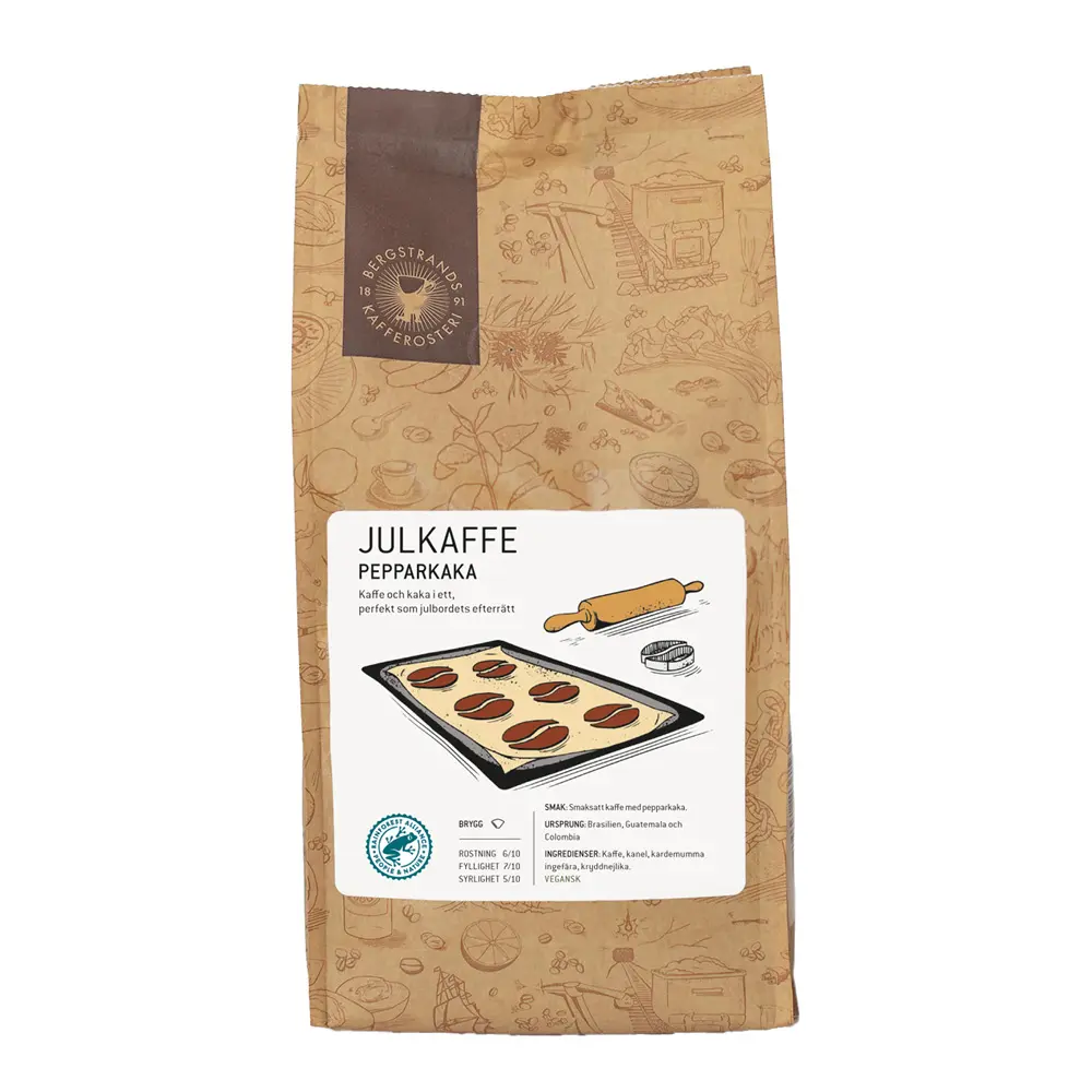 Julekaffe pepperkake malt 250g
