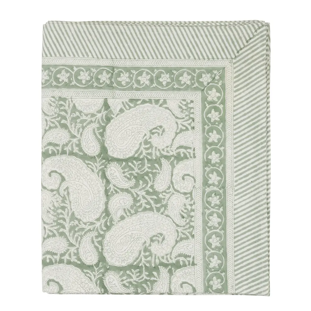 Big Paisley Pöytäliina 150x230 cm Seafoam
