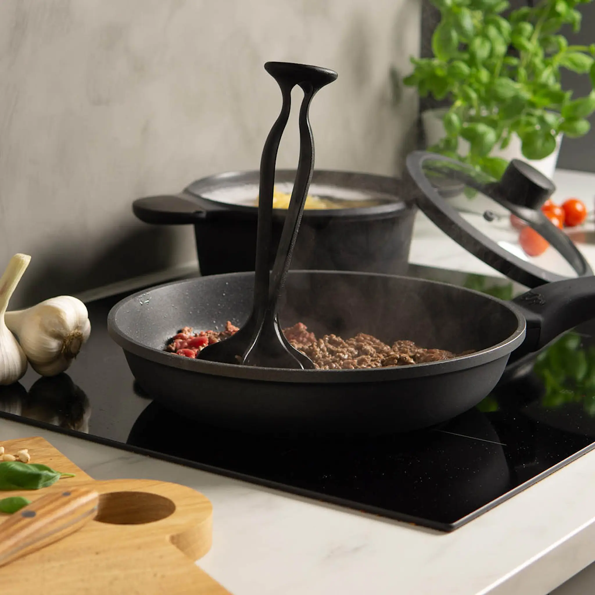 Hackit Hackit Köttfärshackare 22,5 cm Svart