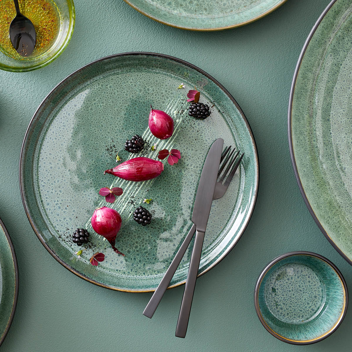 Bitz Tallerken gastro 27 cm grønn