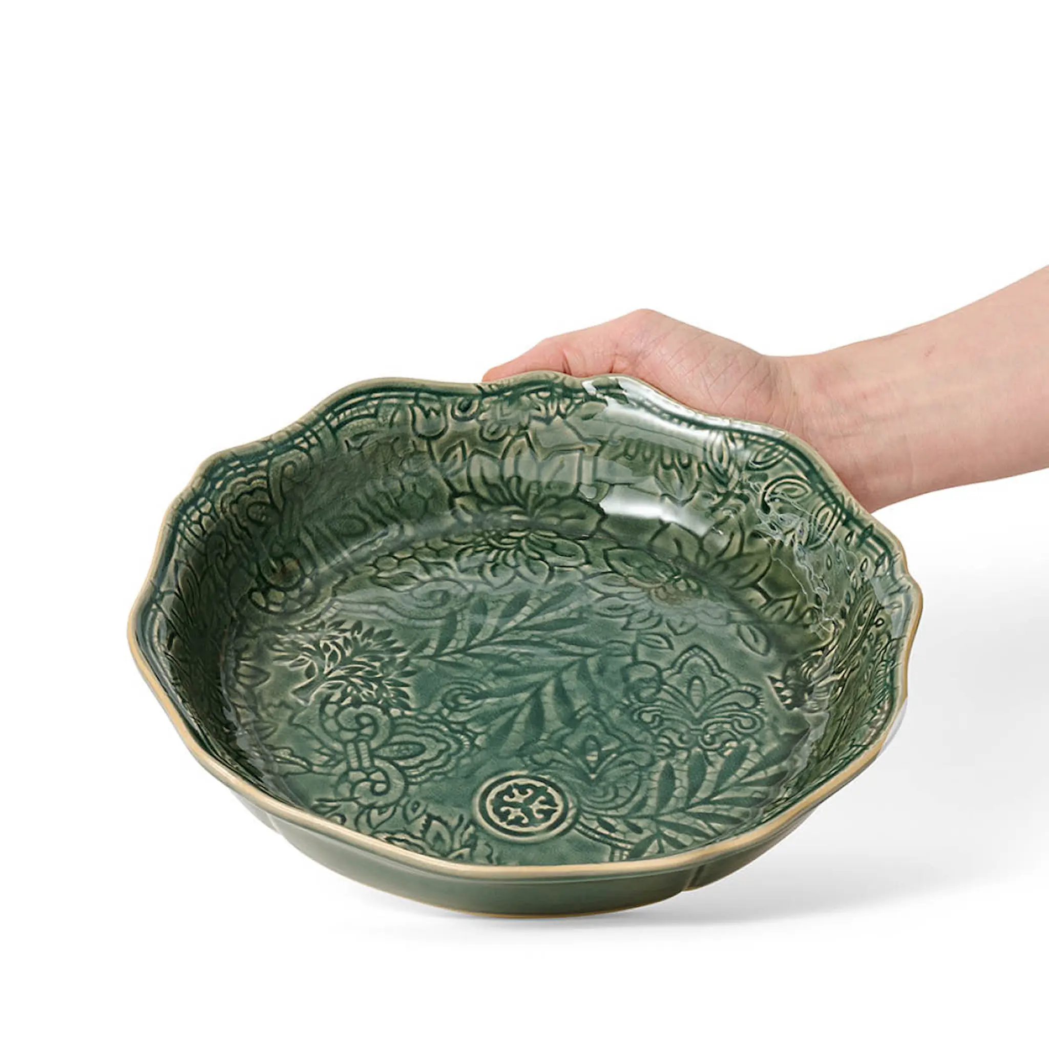 Sthål Arabesque paiform 25 cm dusk