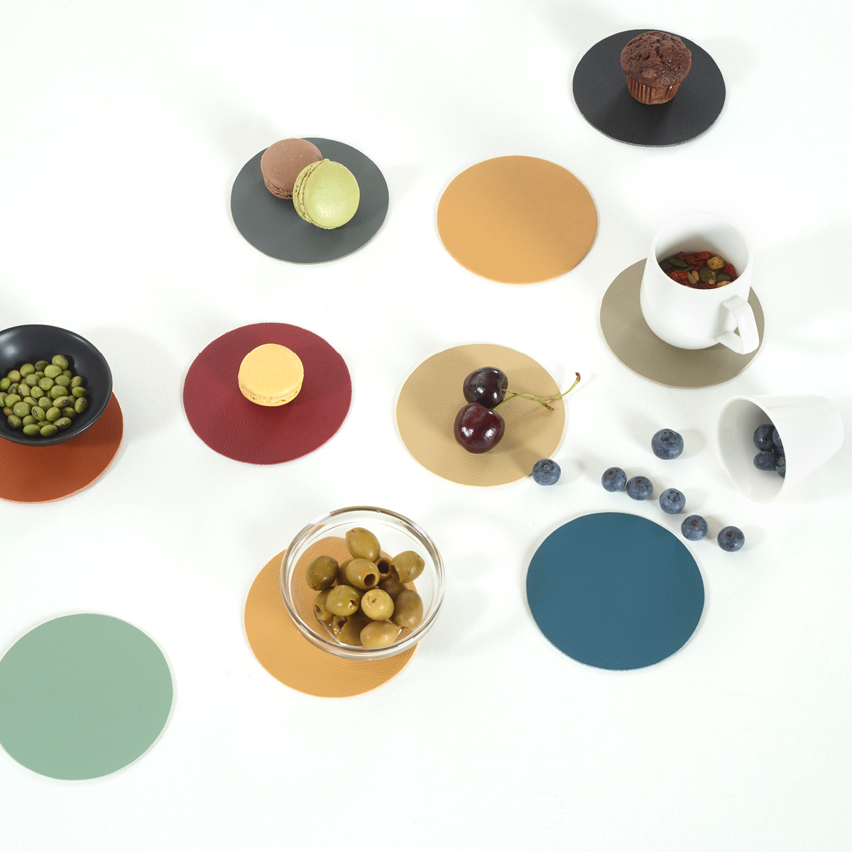 Ziczac Togo Lasinalunen 10 cm 4 kpl Musta