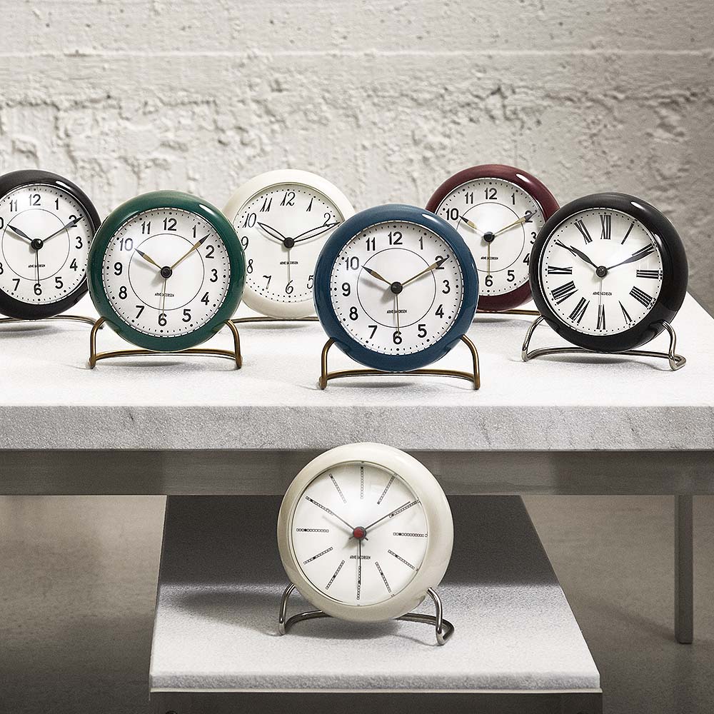 Arne Jacobsen Station bordur 11 cm grønn/hvit