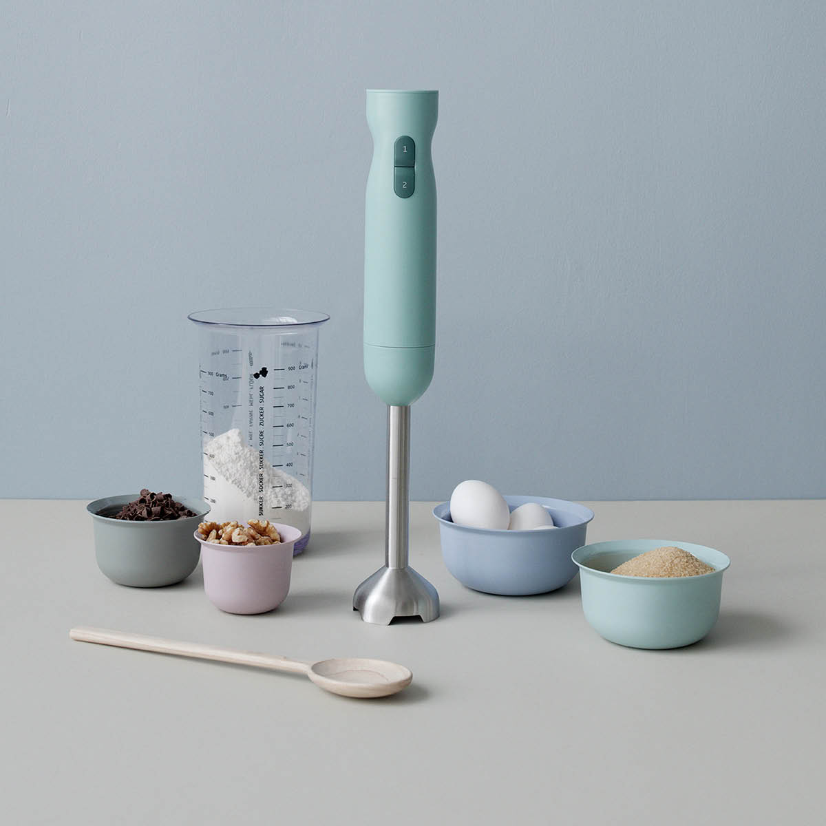 RIG-TIG Foodie Sauvasekoitin Vaaleanvihreä