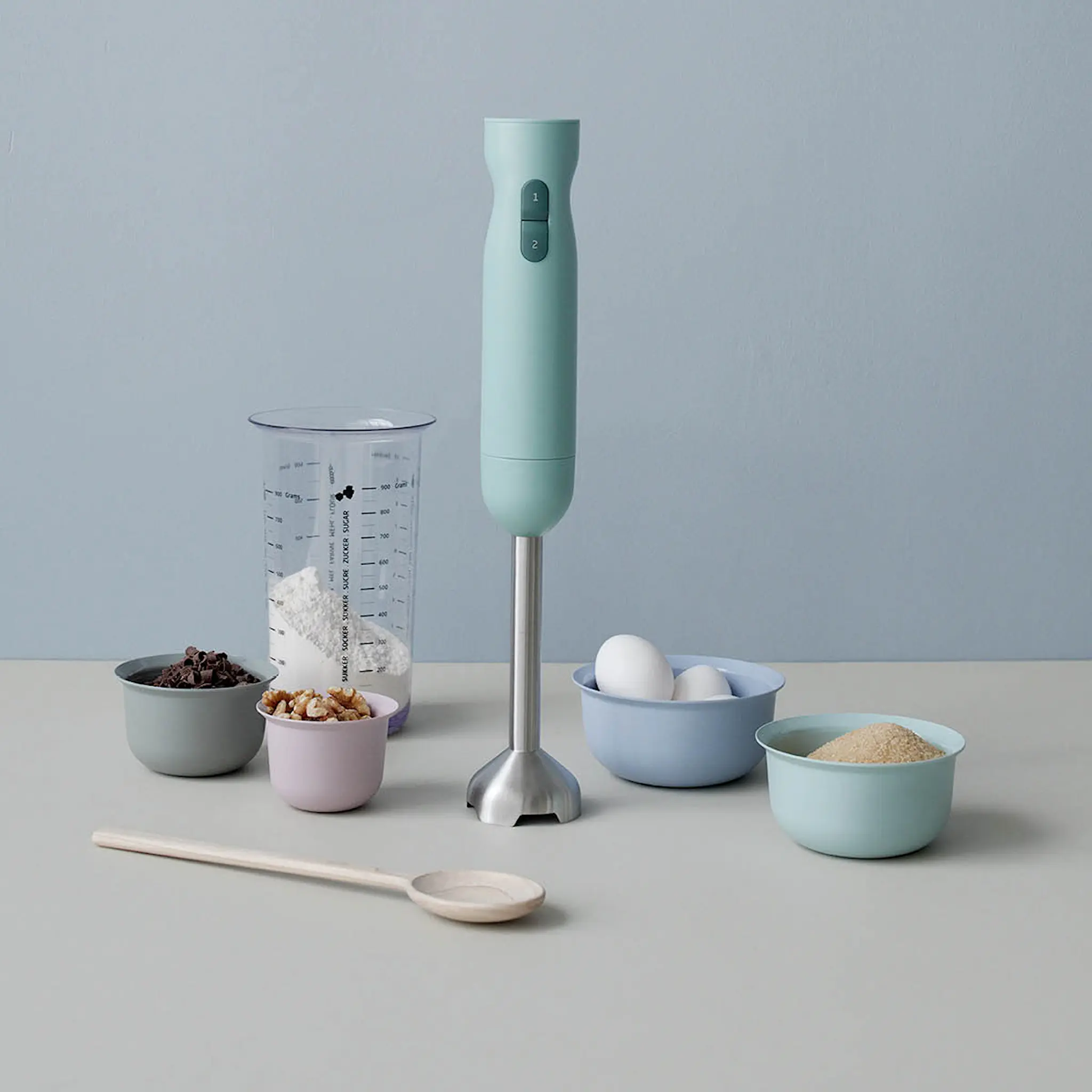 RIG-TIG Foodie Sauvasekoitin Vaaleanvihreä