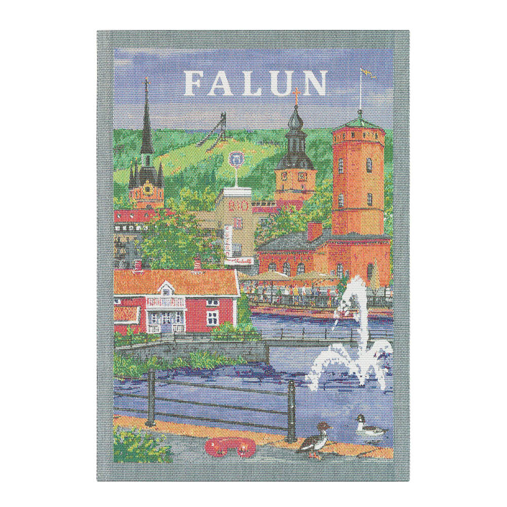 Ekelund Falun kökshandduk 35x50 cm flerfärgad