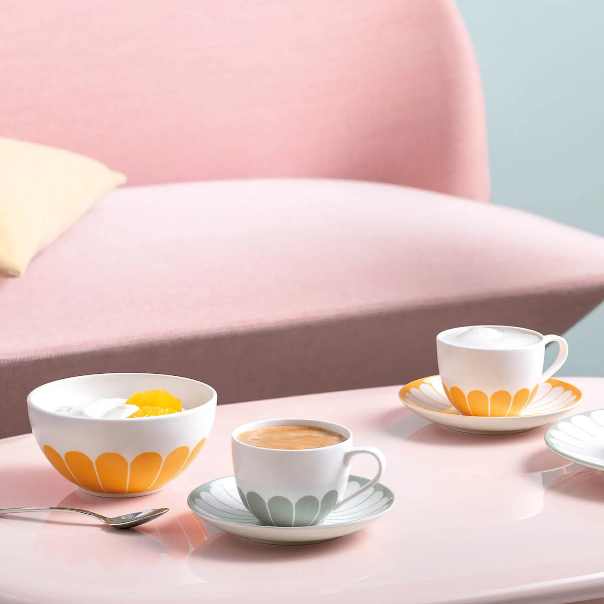 Villeroy & Boch Fleur soleil skål 14 cm 43 cl gul