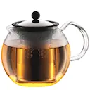 Assam tekanna / tepress 1,5 L krom
