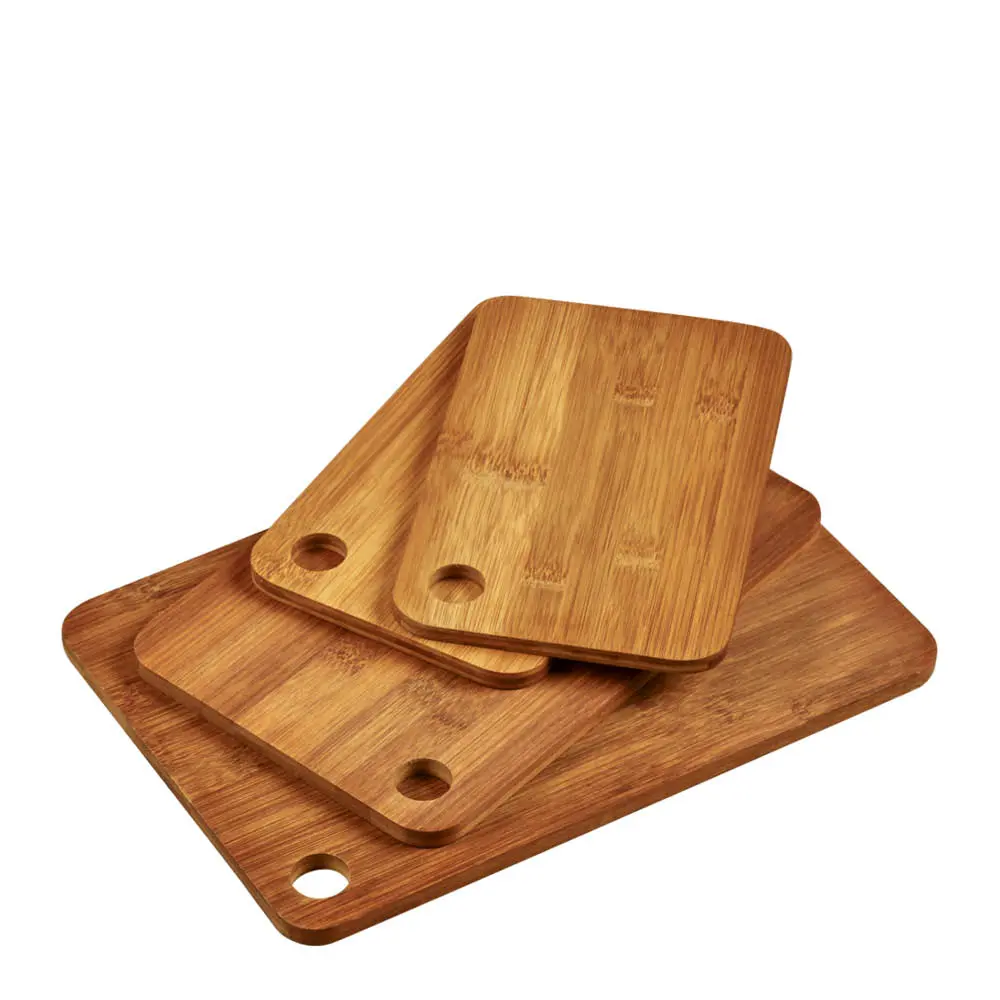 Leikkuulauta 23x33x4 cm 4 kpl bambu