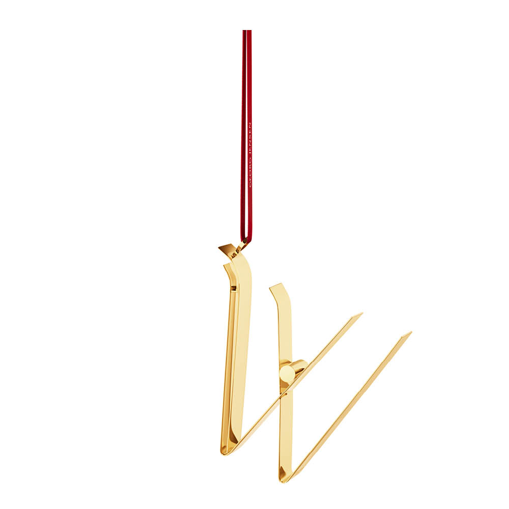 Georg Jensen Ornament pyntebokstav W gull