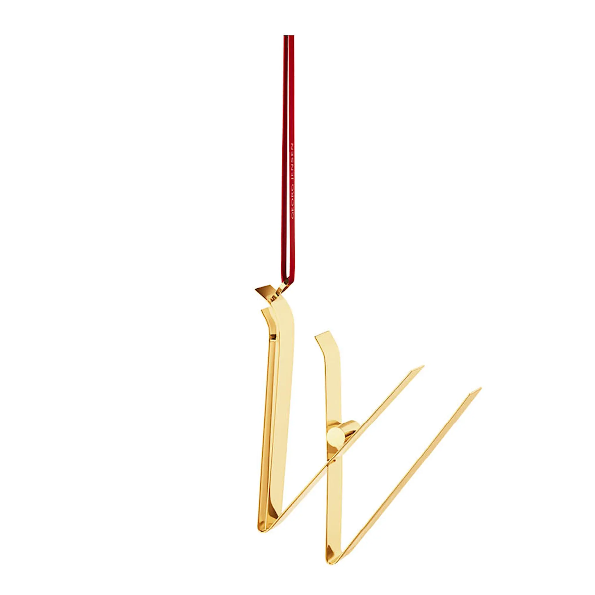 Georg Jensen Ornament pyntebokstav W gull