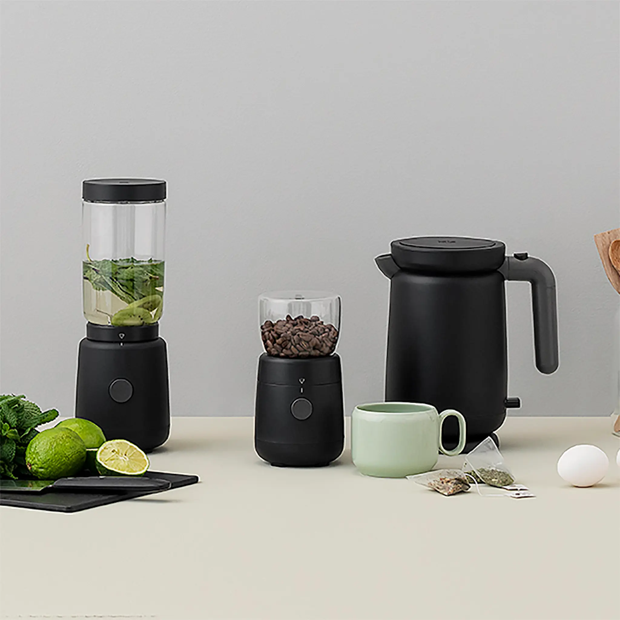 RIG-TIG Foodie Vattenkokare 1 L Svart