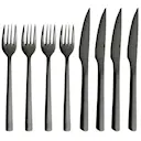Raw Grillbestick 8 delar Svart