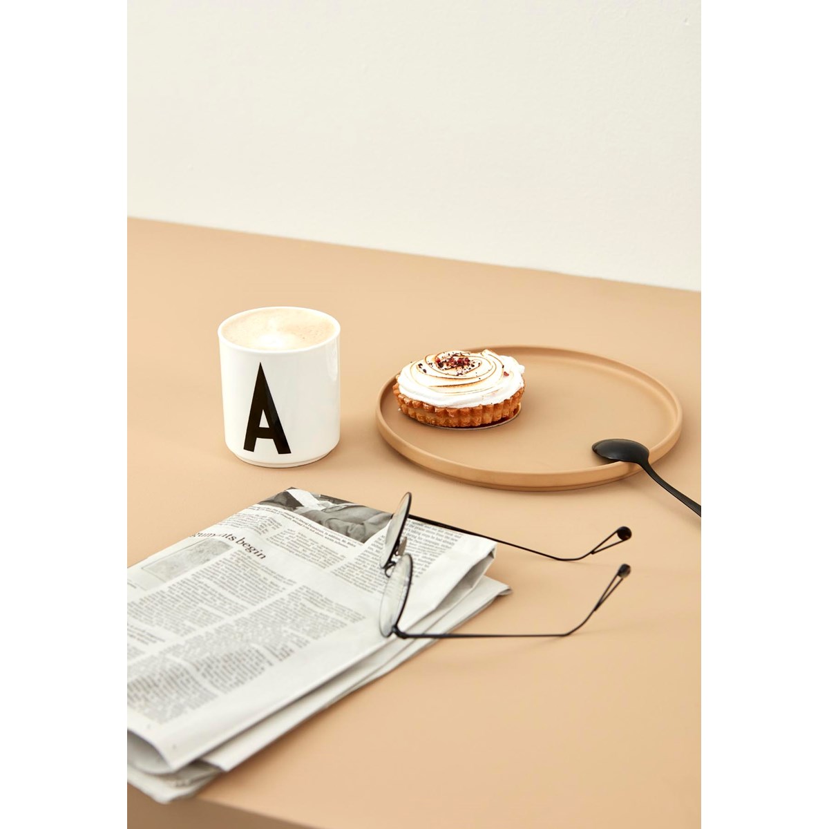 Design Letters Favourite tallerken 22 cm hygge beige