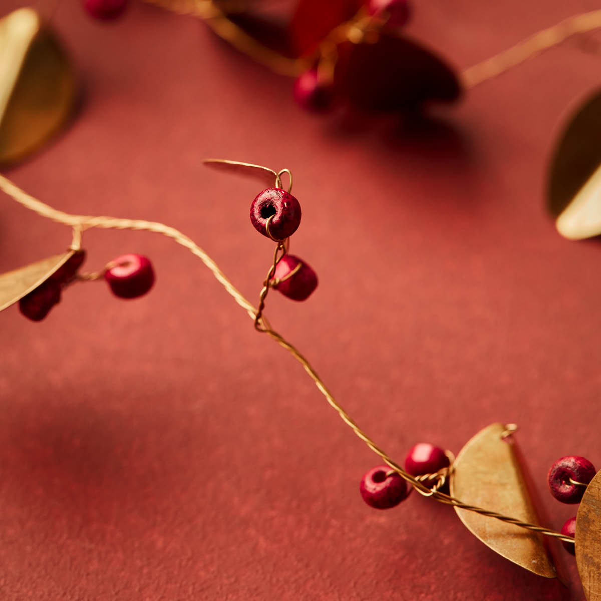 House Doctor Leafi Köynnös 183 cm Messinki