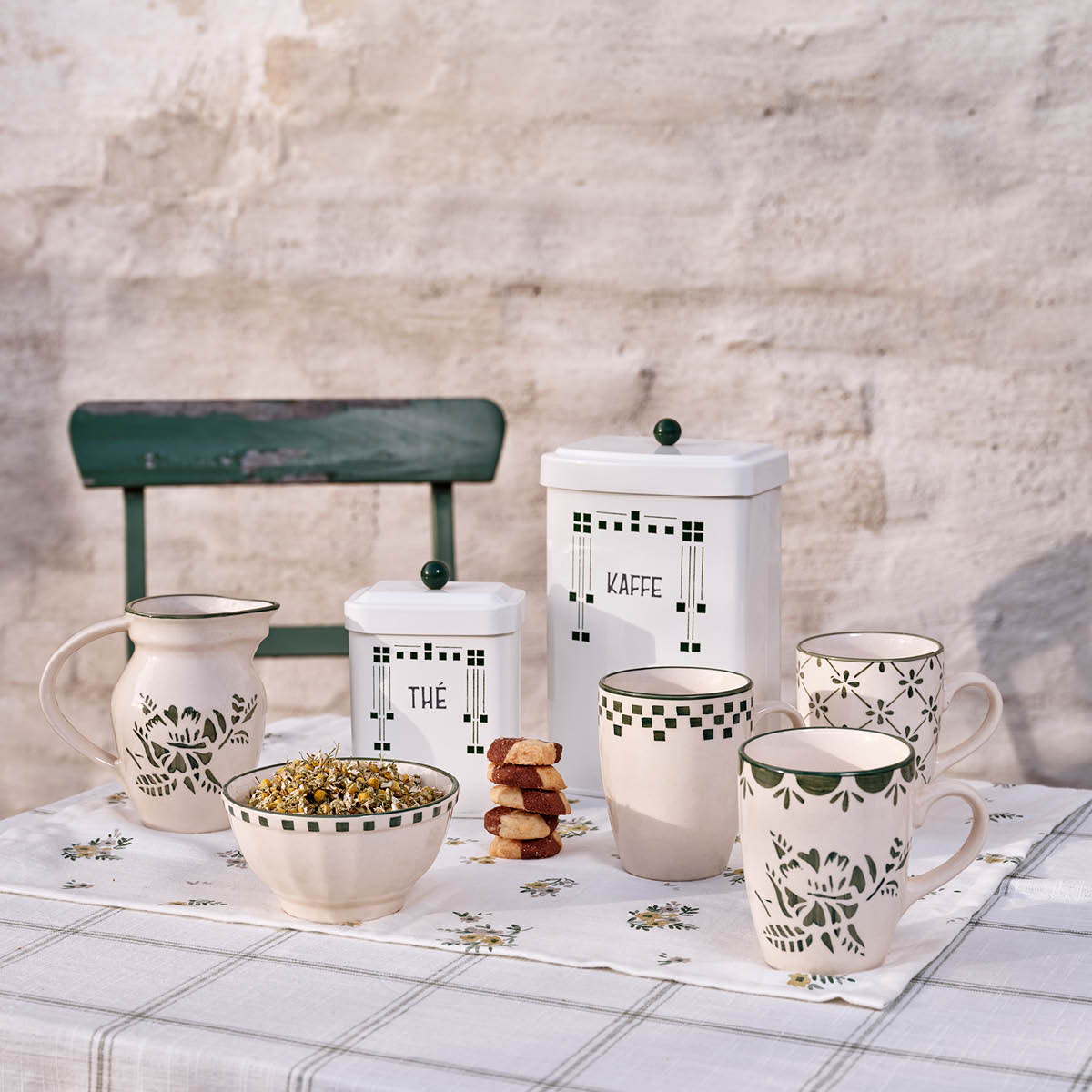 Strömshaga Marion Kannu 30 cl Kukka Vihreä