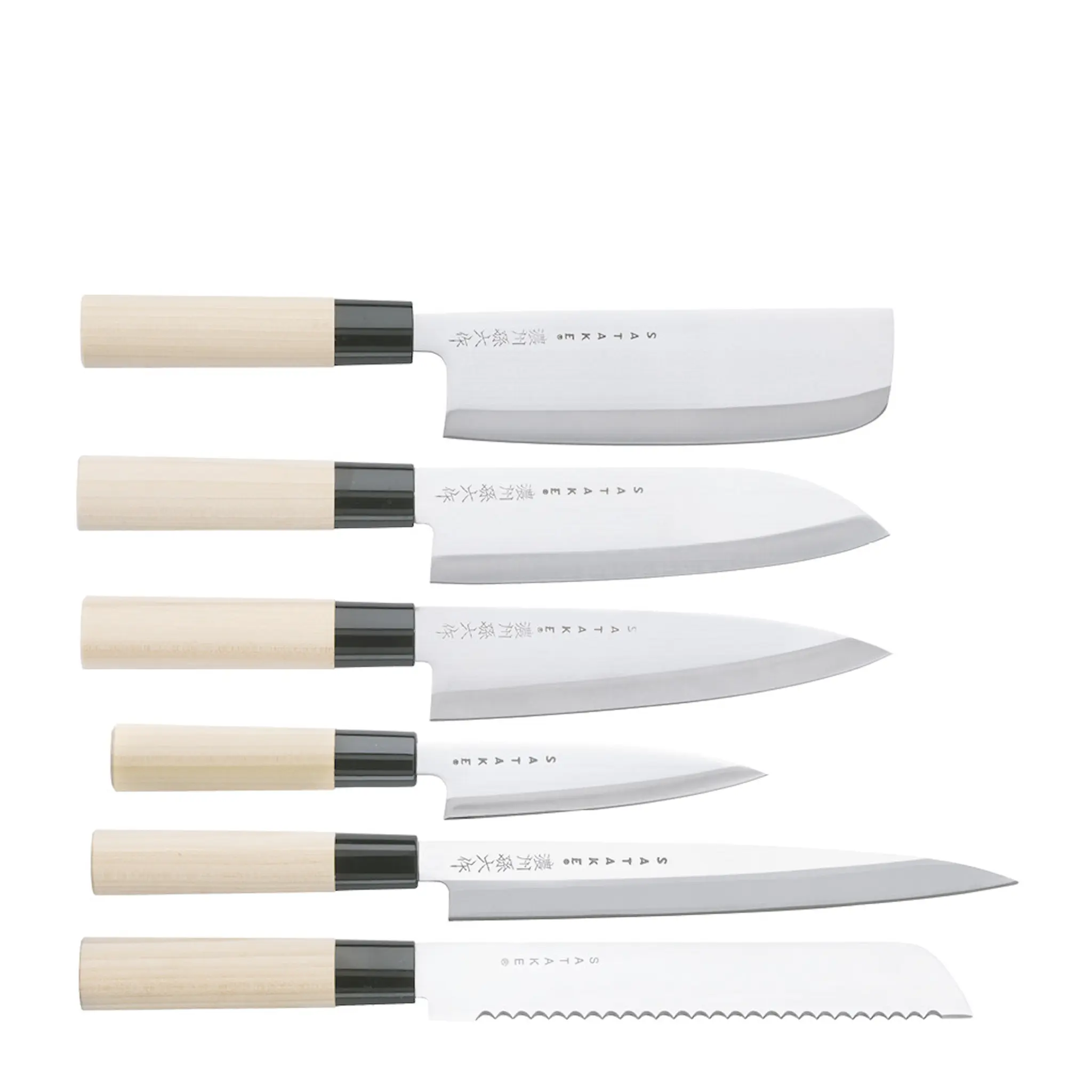 Satake Houcho Knivset 6 delar