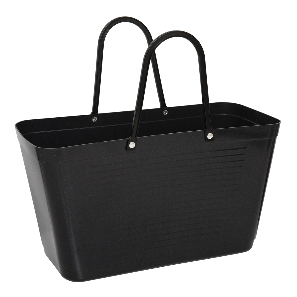 Hinza - Green Plastic Laukku 15L Musta