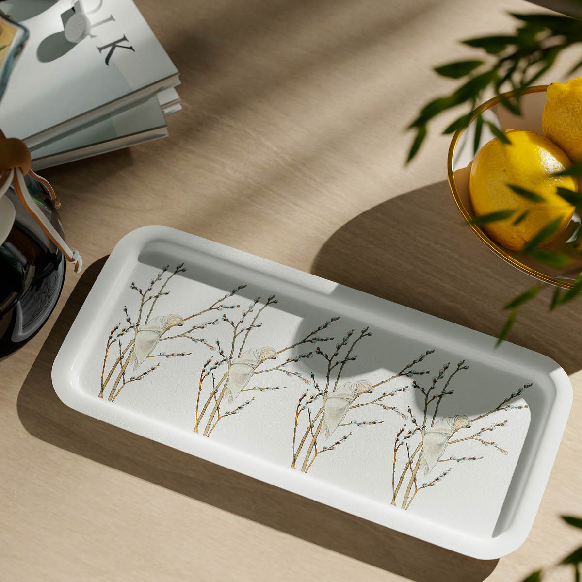 Design House Stockholm Elsa Beskow Tarjotin 27,5x13,5 cm Little Willow