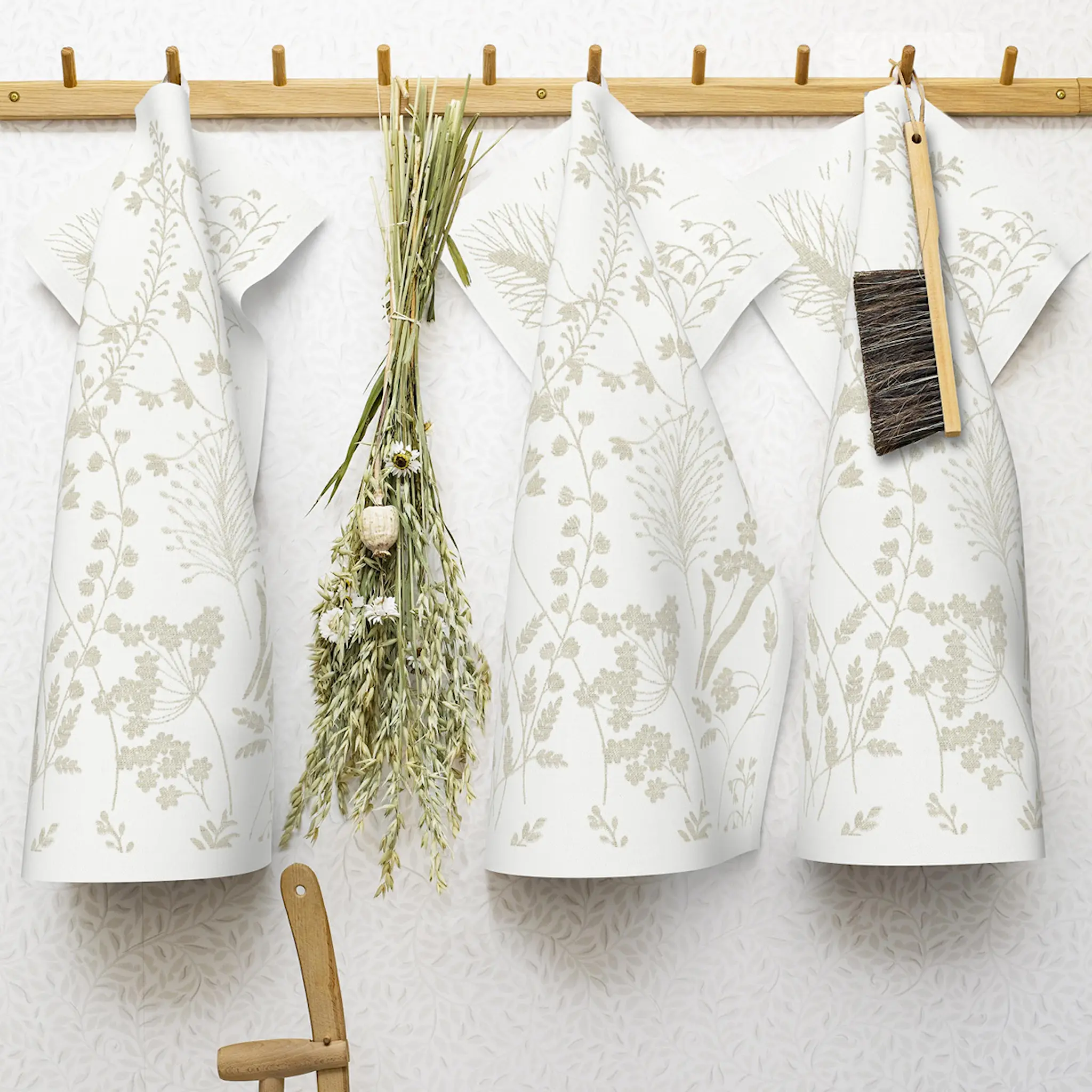 Ekelund Strå Keittiöpyyhe 35x50 cm Beige