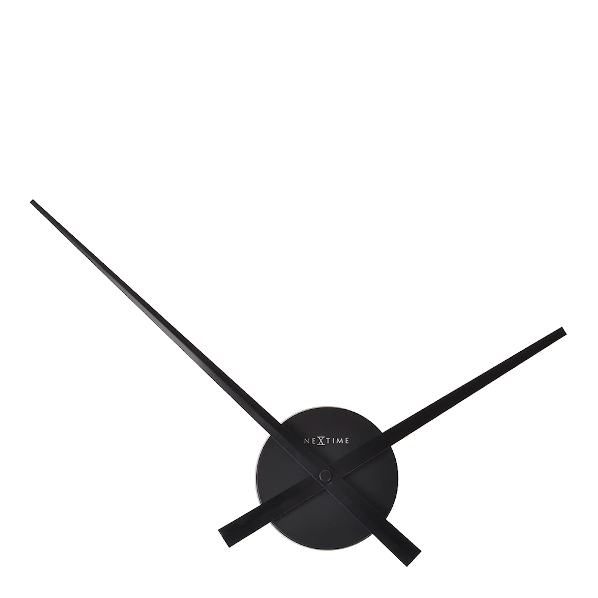 NeXtime Hands väggklocka med siffror 48 cm svart