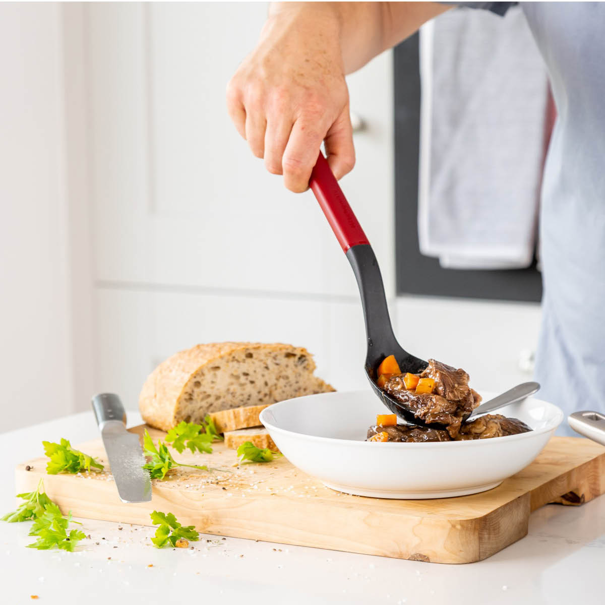 KitchenAid KitchenAid Classic grytesleiv 34 cm empire red