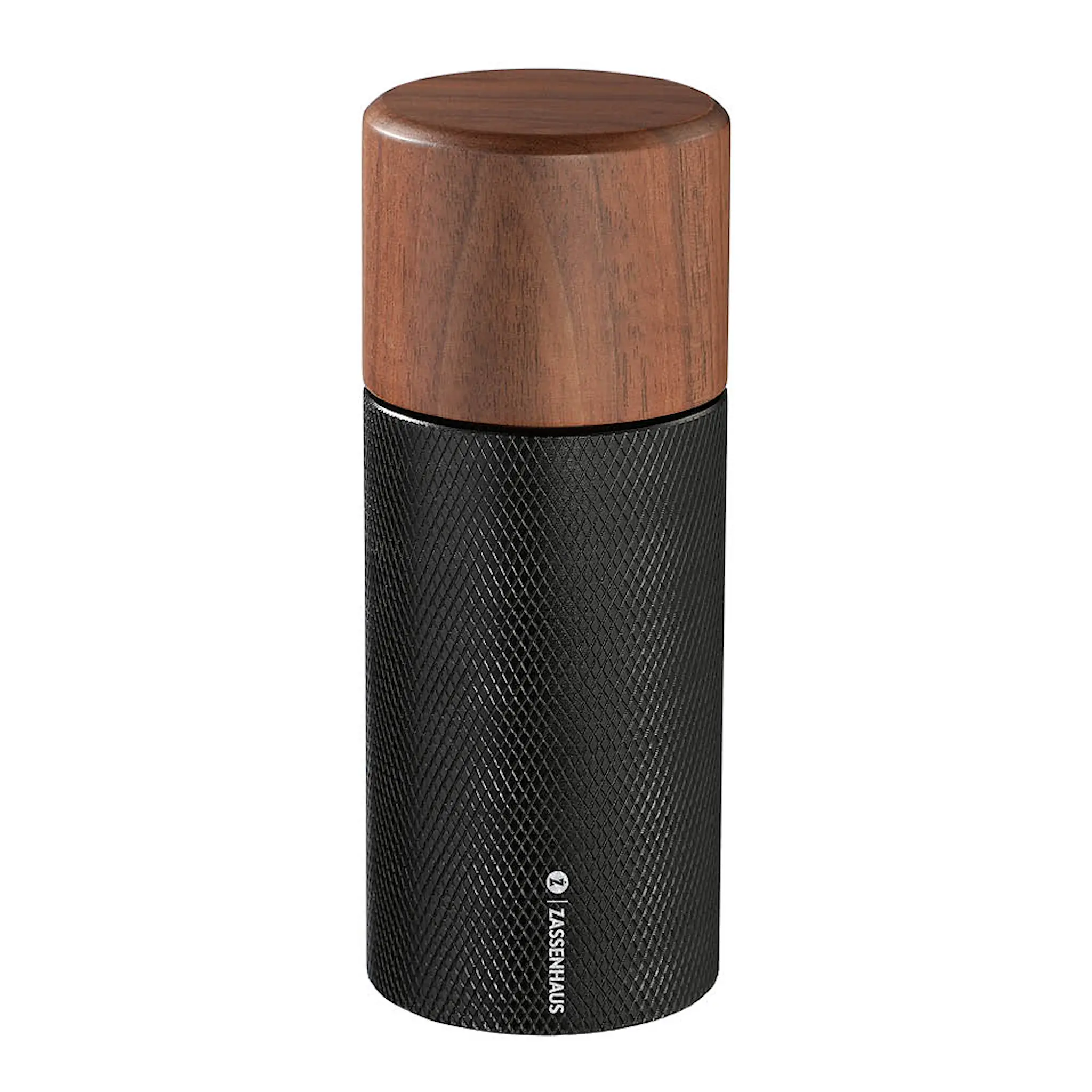 Zassenhaus Performer Pippurimylly 13 cm Pähkinäpuu/Musta