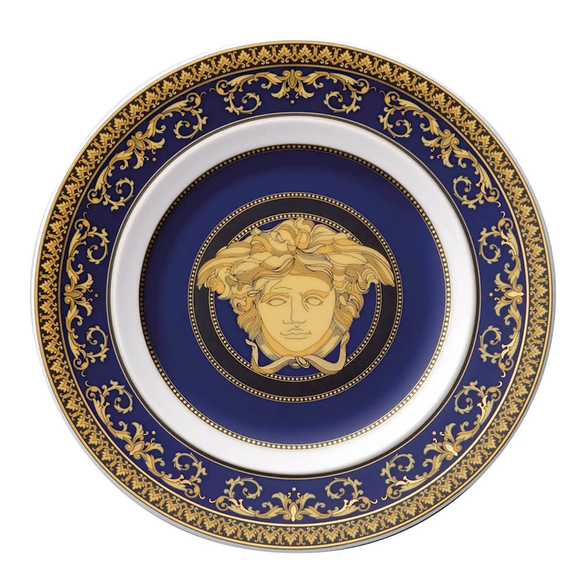 Versace Medusa lautanen 18 cm sininen