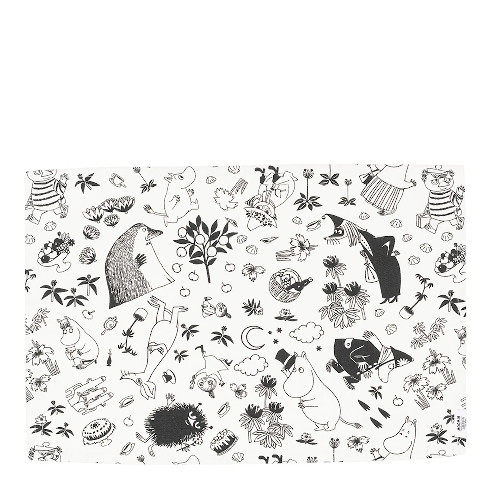 Moomin Arabia Muumi Pöytätabletti 31x46 cm Offwhite