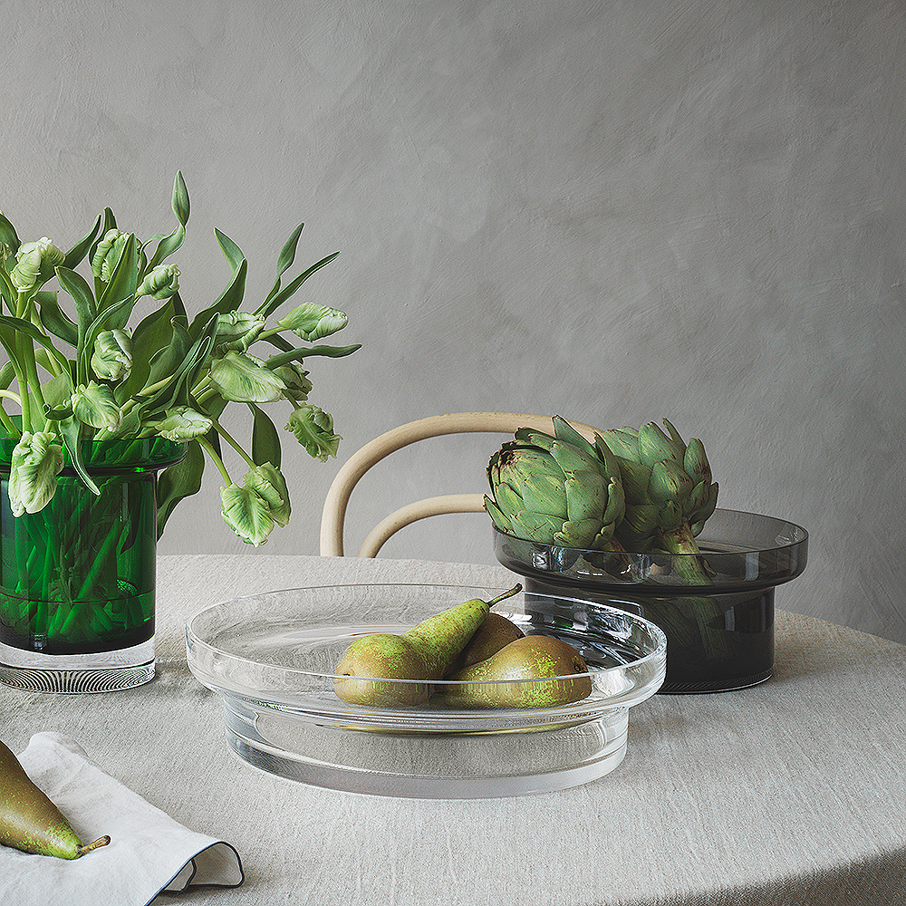 Kosta Boda Limelight fat 33 cm klar