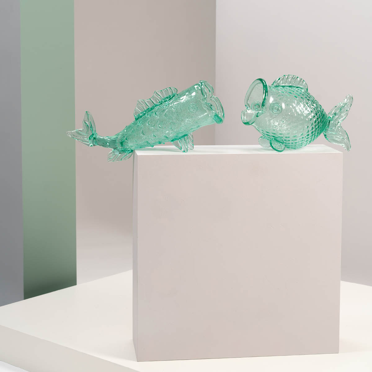 Pols Potten Jar Fish ruukku 48x12x20 cm