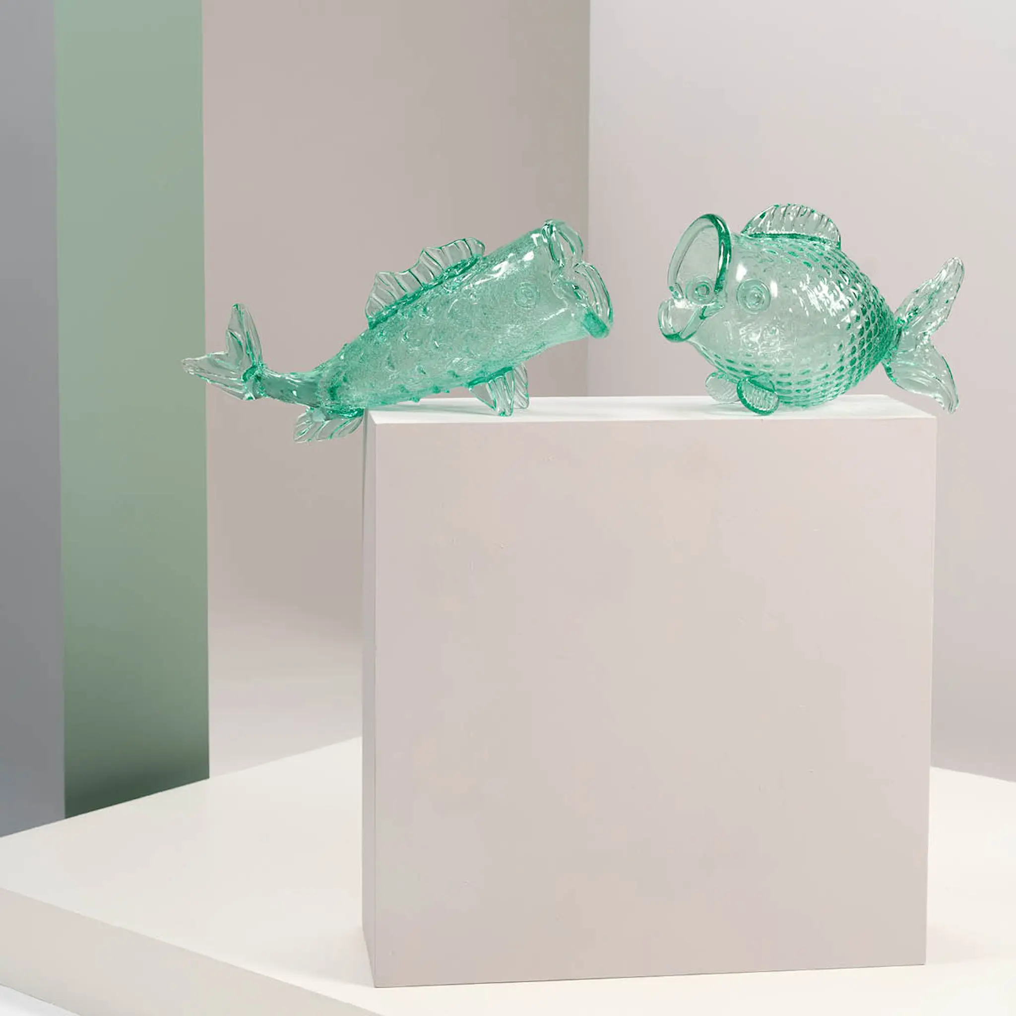 Pols Potten Jar Fish ruukku 48x12x20 cm