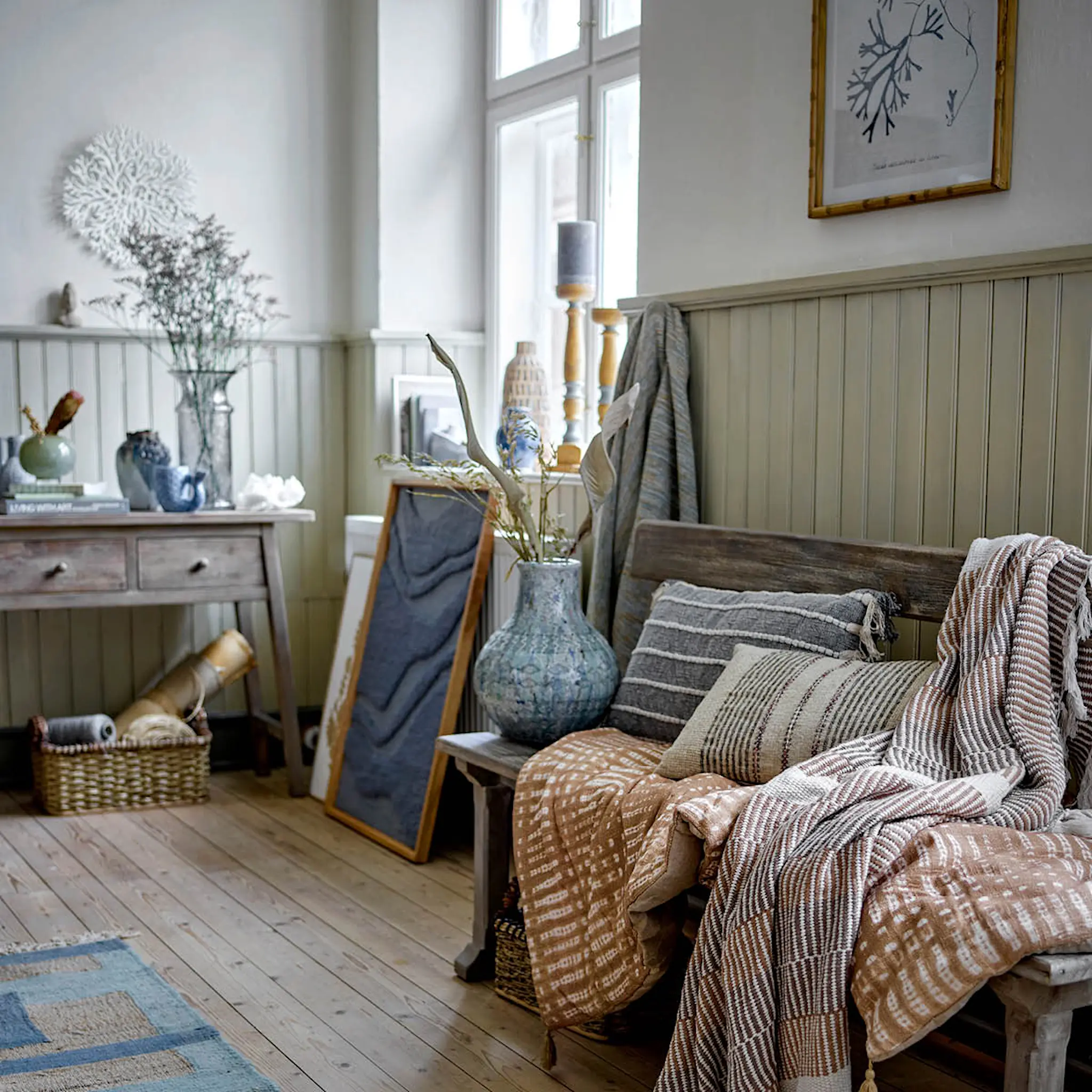 Creative Collection Viltti Isnel 160x130 cm luonnonväri