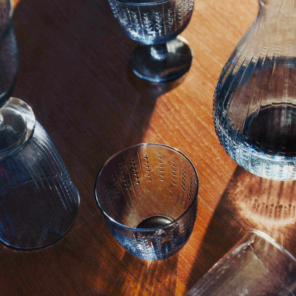 Rörstrand Swedish Grace glas 25 cl 2-pack blå