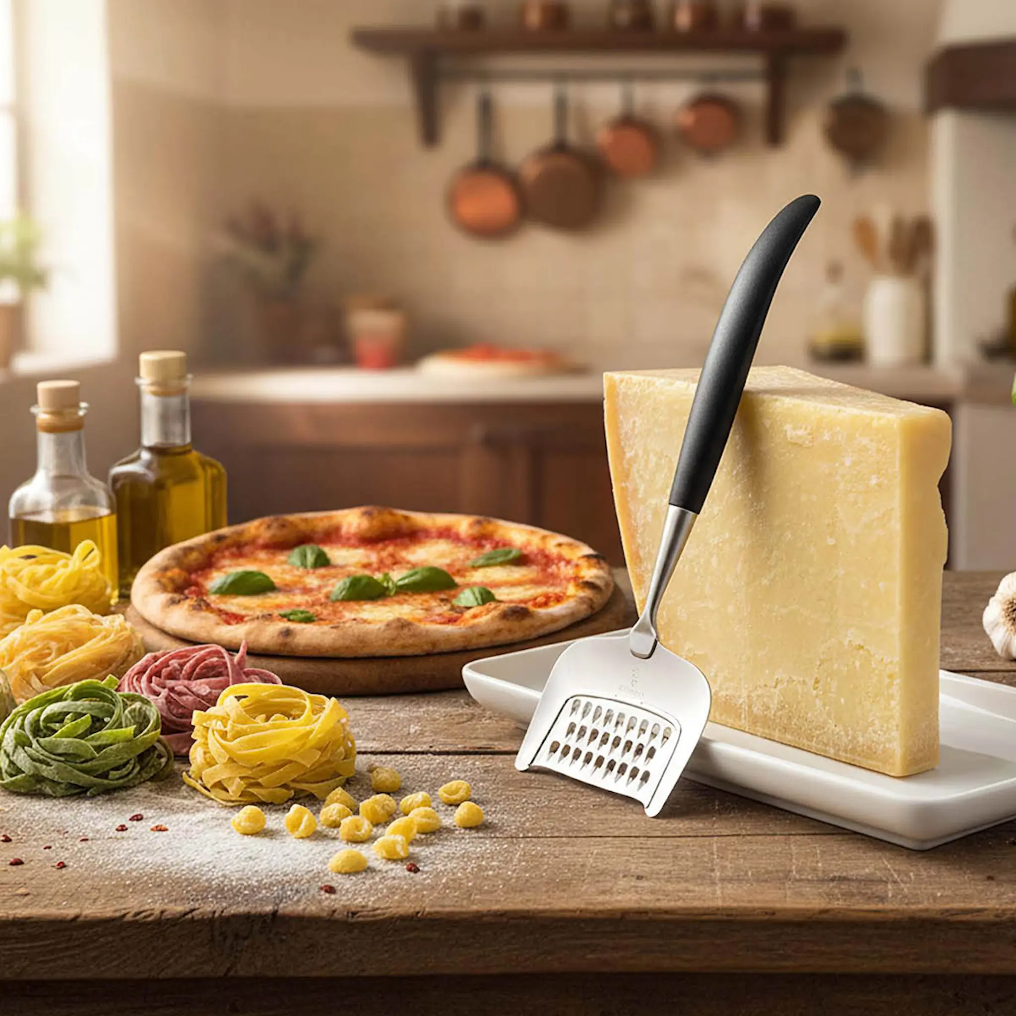 Bjørklund Amitto osthyvel rasp 23 cm svart