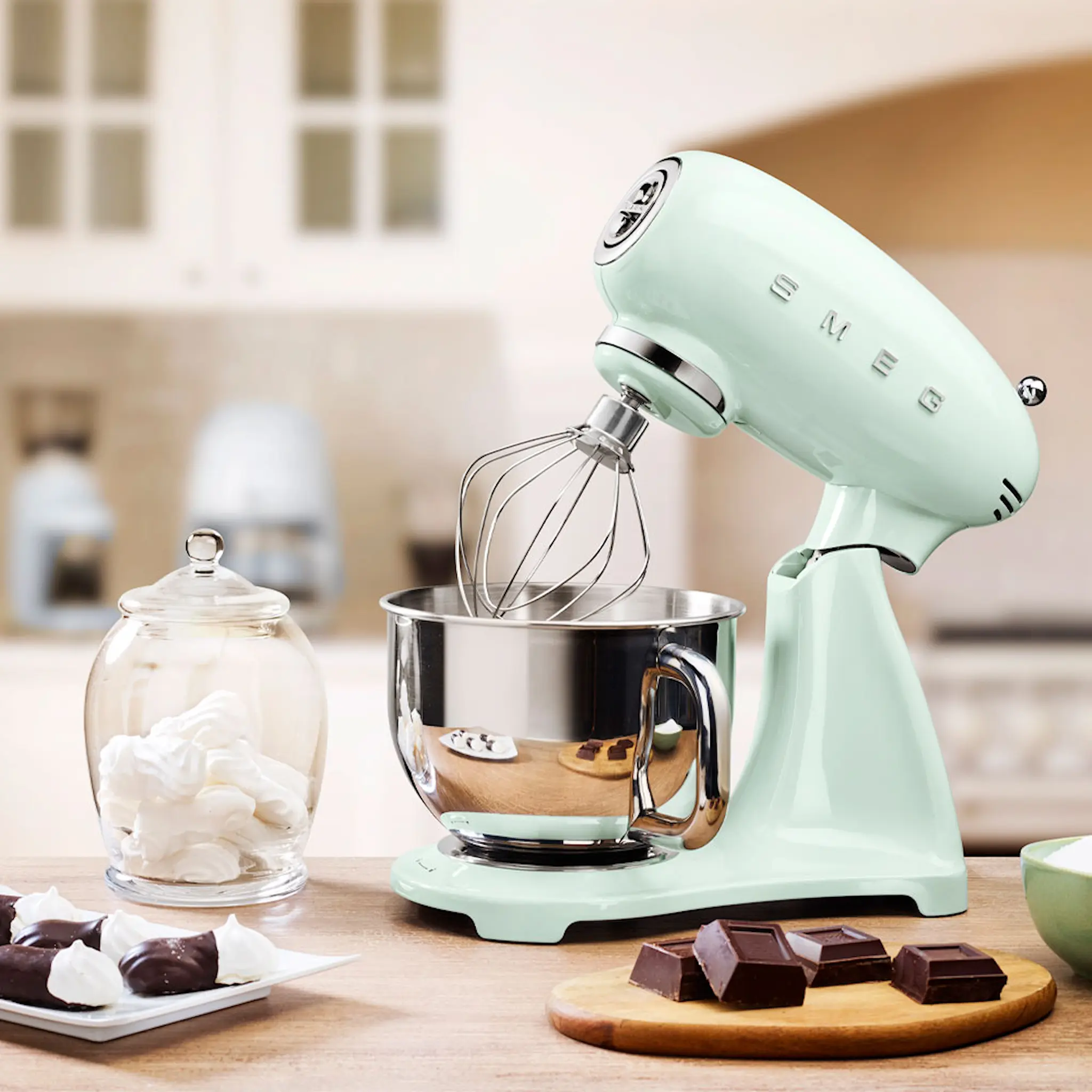 Smeg Smeg Köksmaskin SMF03 4,8 L Pastellgrön