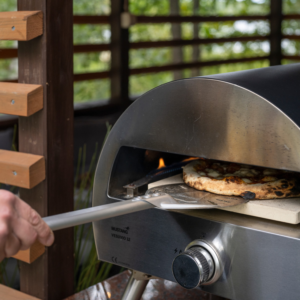 Mustang Pizzaspade / vändbar spade B18 cm L56 cm