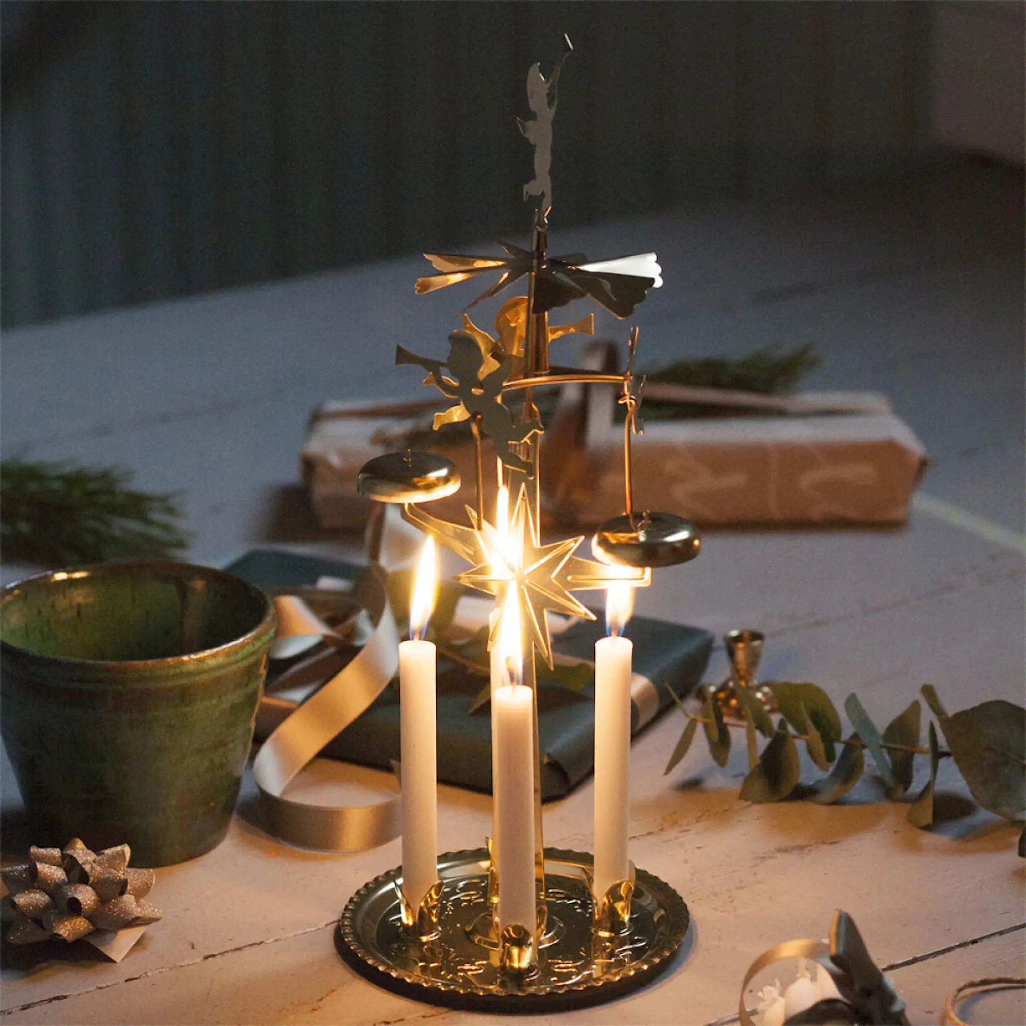 Liljeholmens Joulukuusenkynttilä 11,7 cm 20 kpl Valkoinen