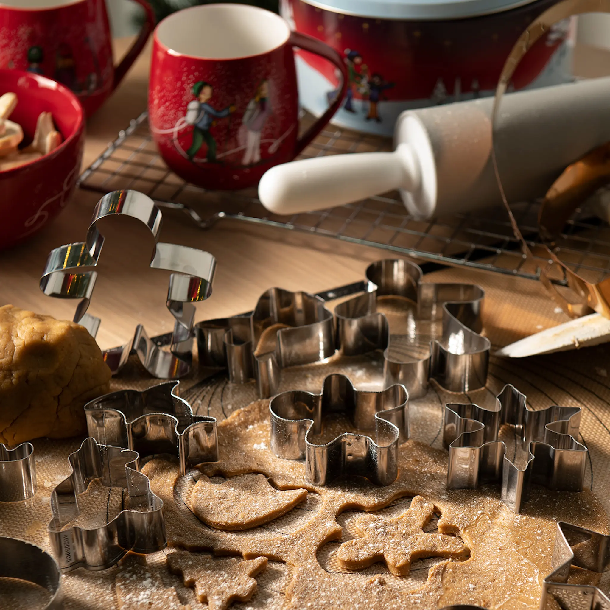 Modern House bAYk Pepparkaksform Gubbe 2 Delar Silver